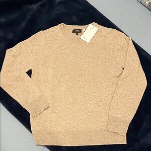 Quince Women's Tan Crewneck Sweater